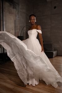 Sparkle Wedding Dress Amelia view 2