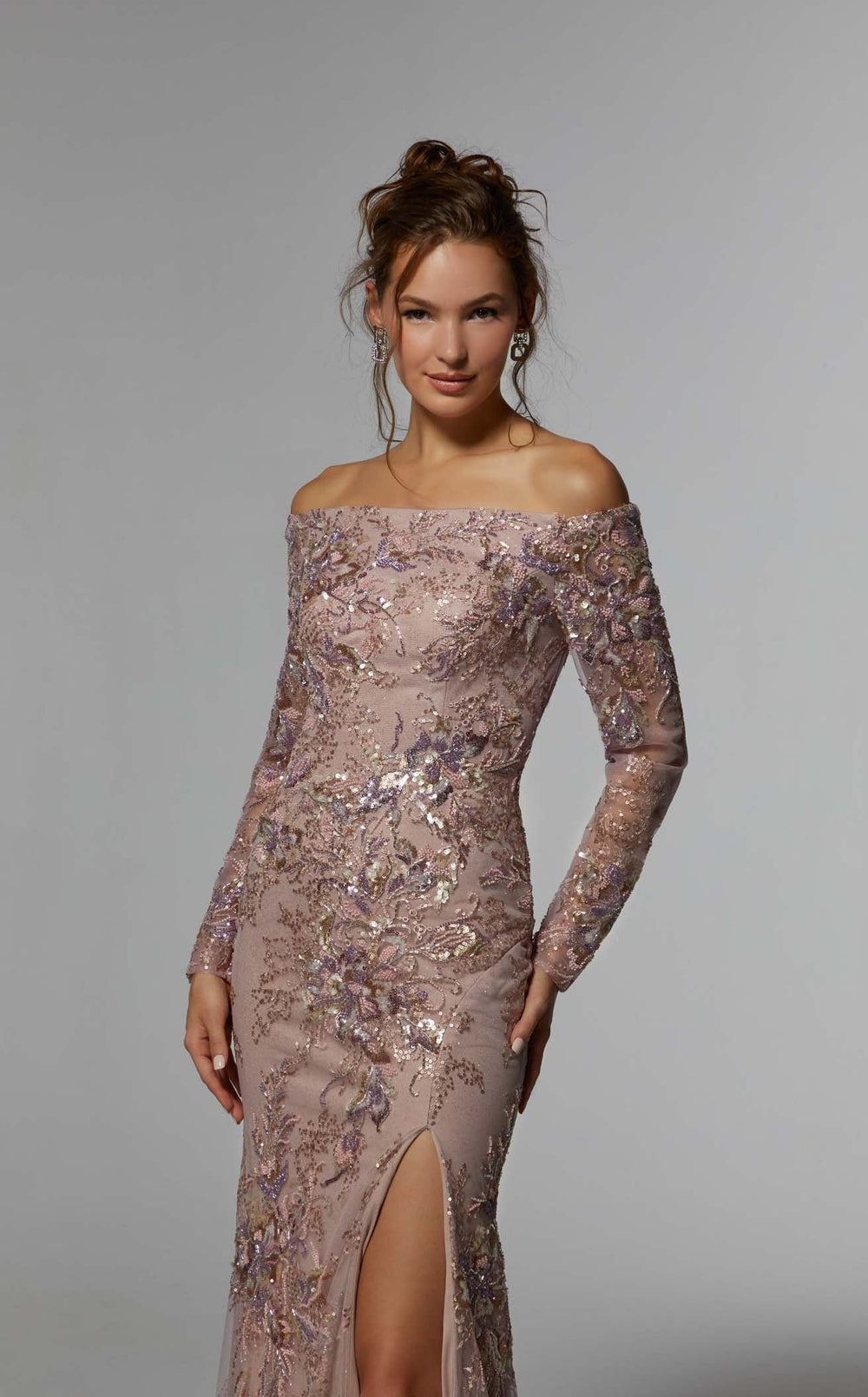 Exquisite MGNY 72938 Dress detail view - VOLAKK
