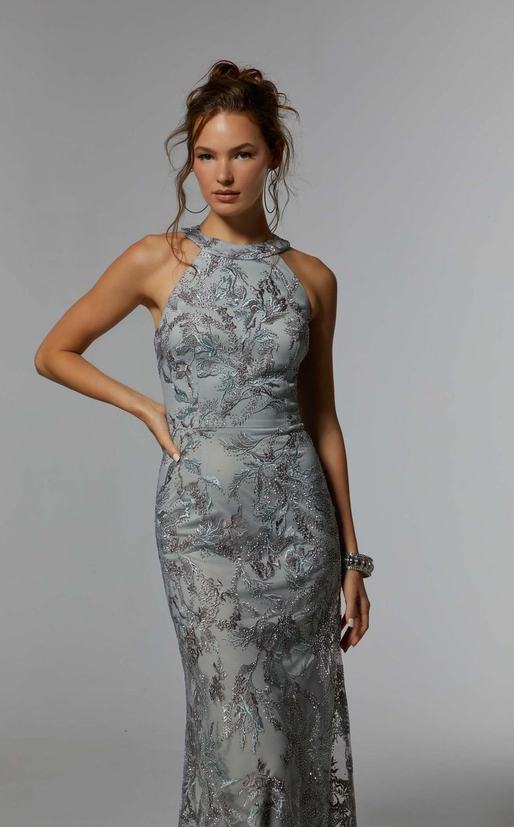 Exquisite MGNY 72939 Dress detail view - VOLAKK