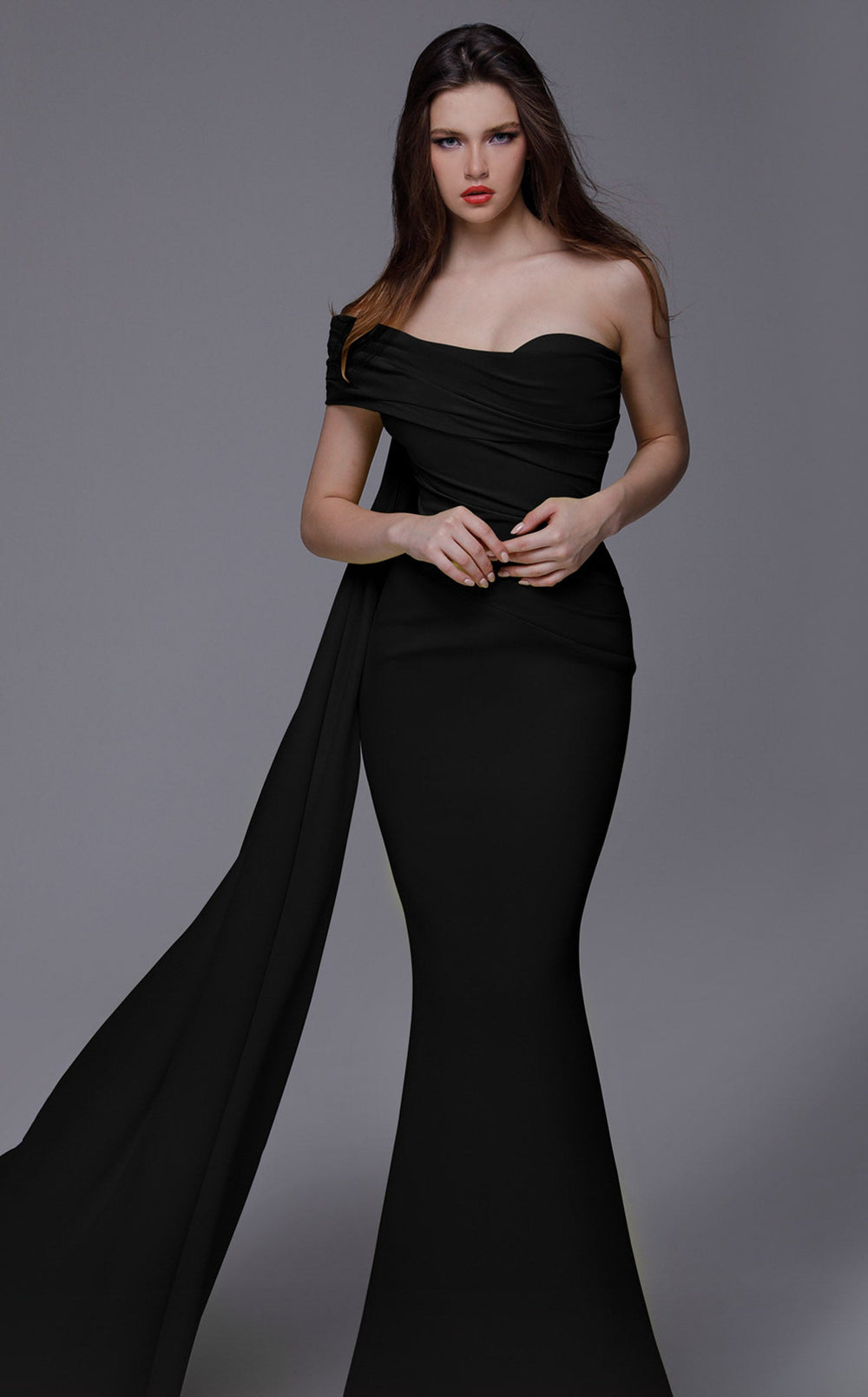 Exquisite MNM Couture 2718 Dress detail view - VOLAKK