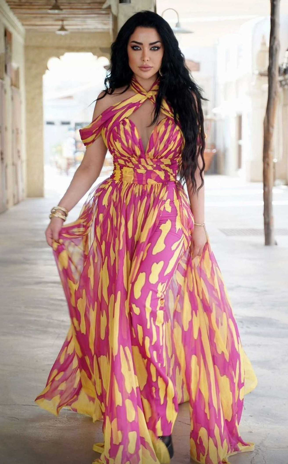 MNM Couture 2734 Dress details - VOLAKK