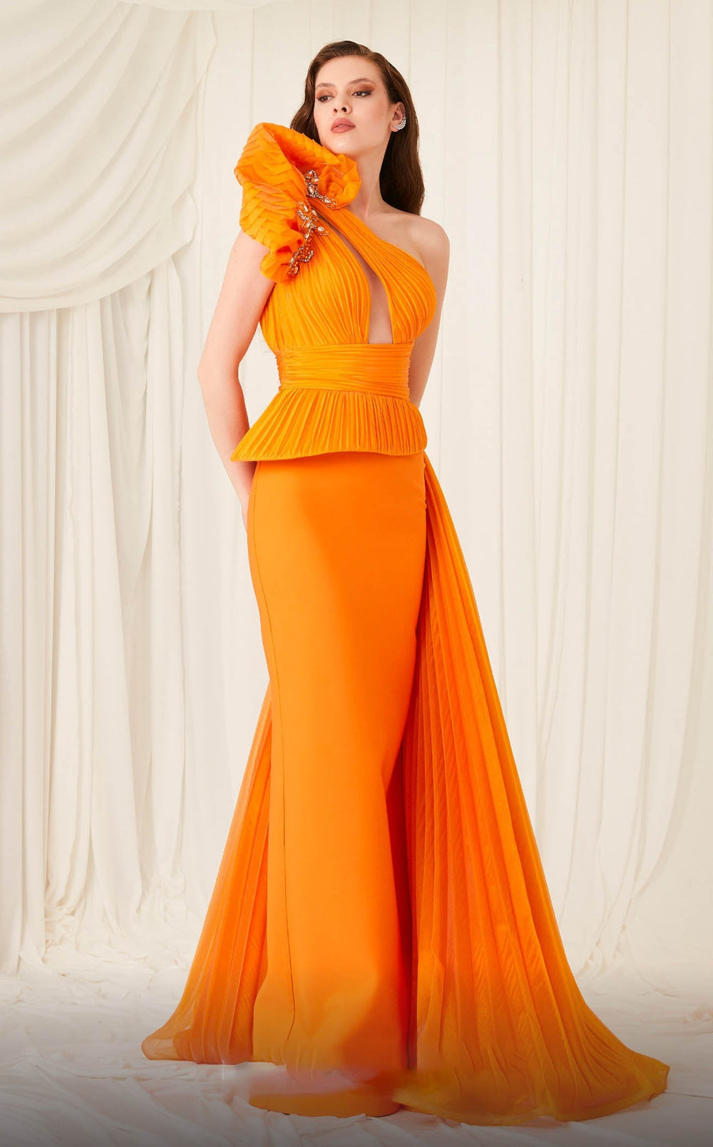 Exquisite MNM Couture 2799A Dress detail view - VOLAKK