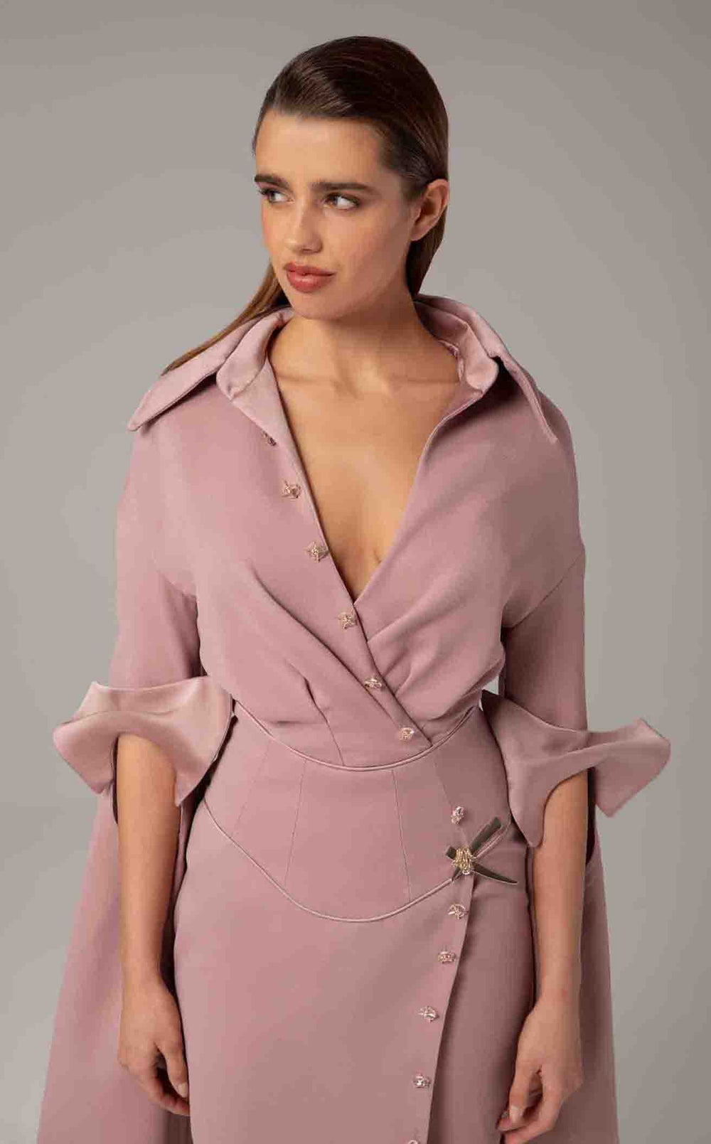 MNM Couture E0094 Dress details - VOLAKK