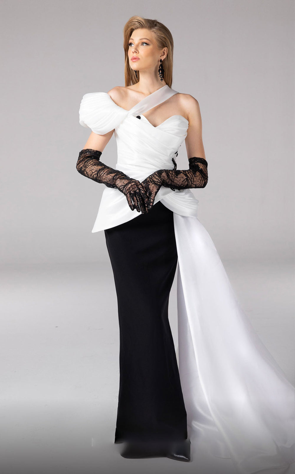 Exquisite MNM Couture F02810 Dress detail view - VOLAKK