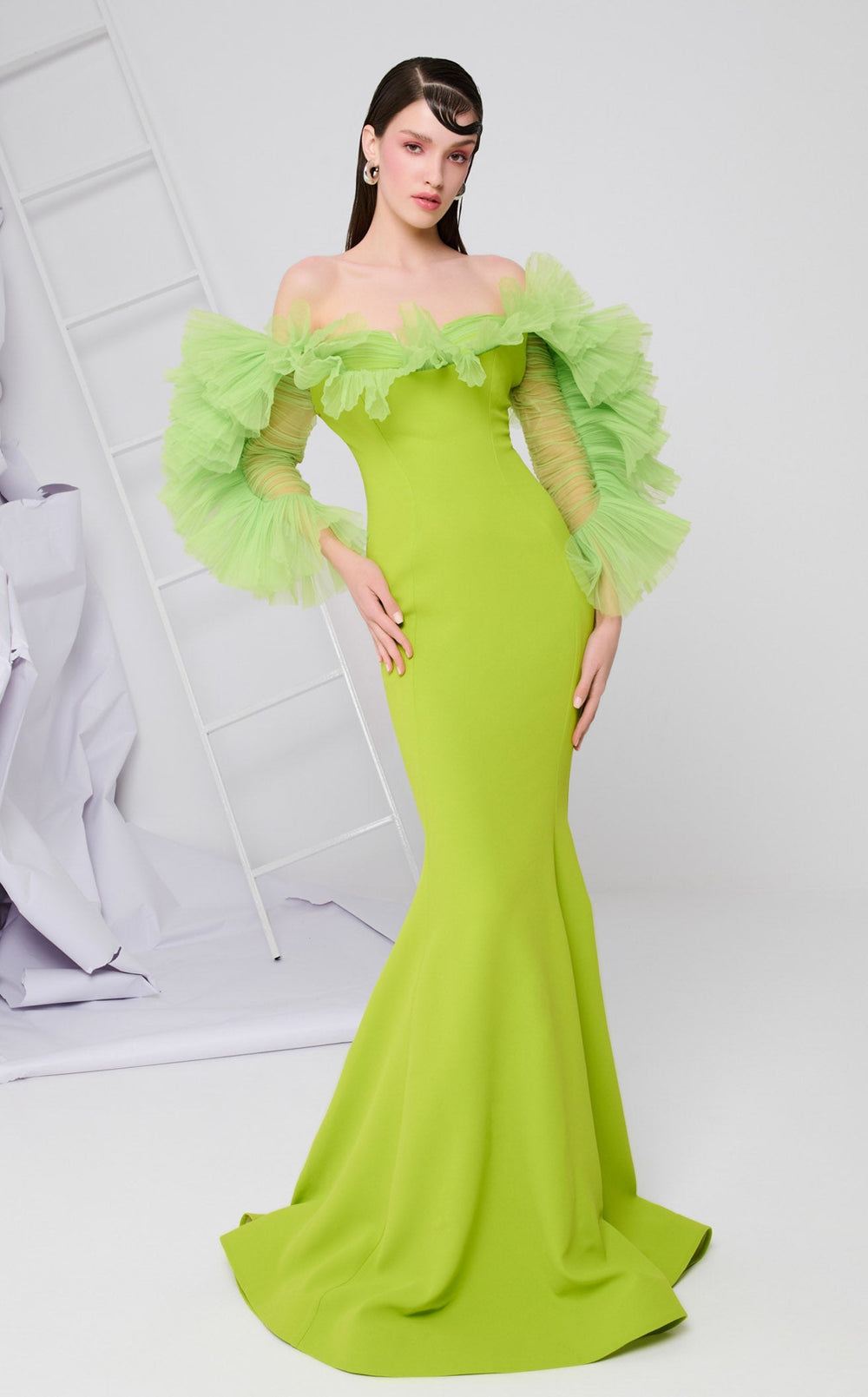 MNM Couture F02850 Dress details - VOLAKK