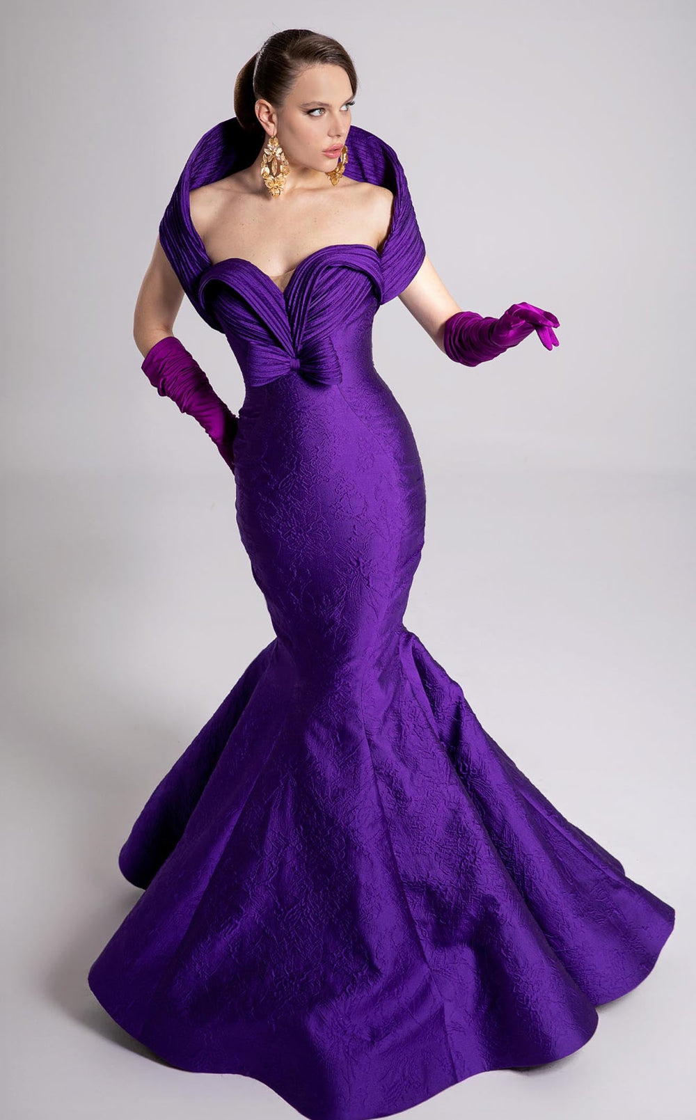 Exquisite MNM Couture F02901 Dress detail view - VOLAKK