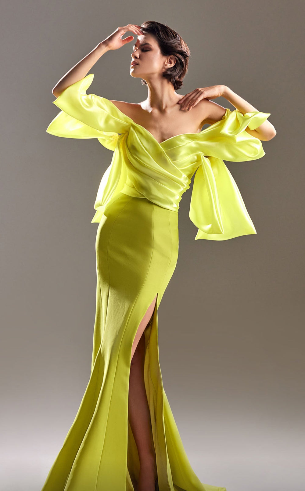Exquisite MNM Couture G1508 Dress detail view - VOLAKK