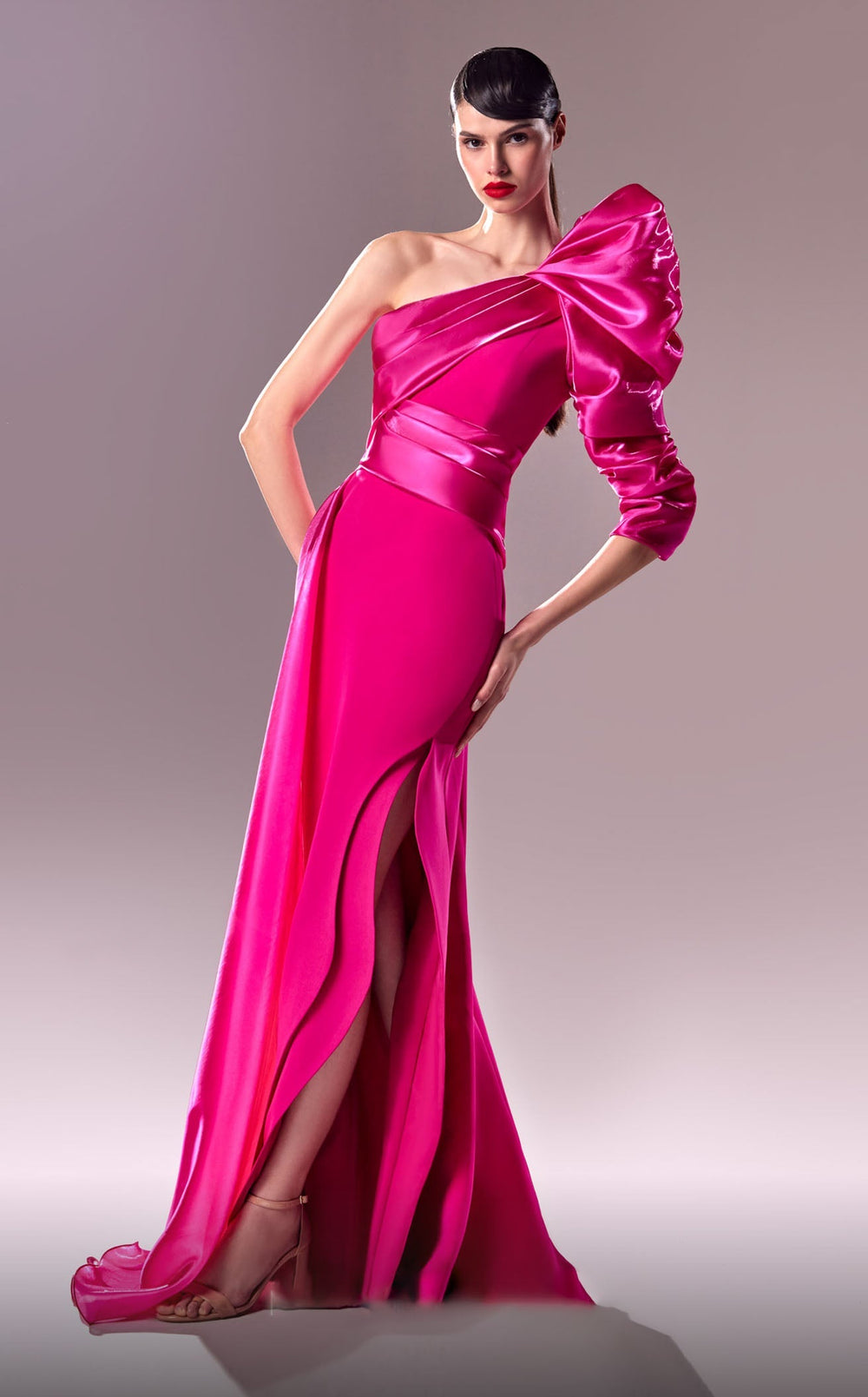 Exquisite MNM Couture G1601 Dress detail view - VOLAKK