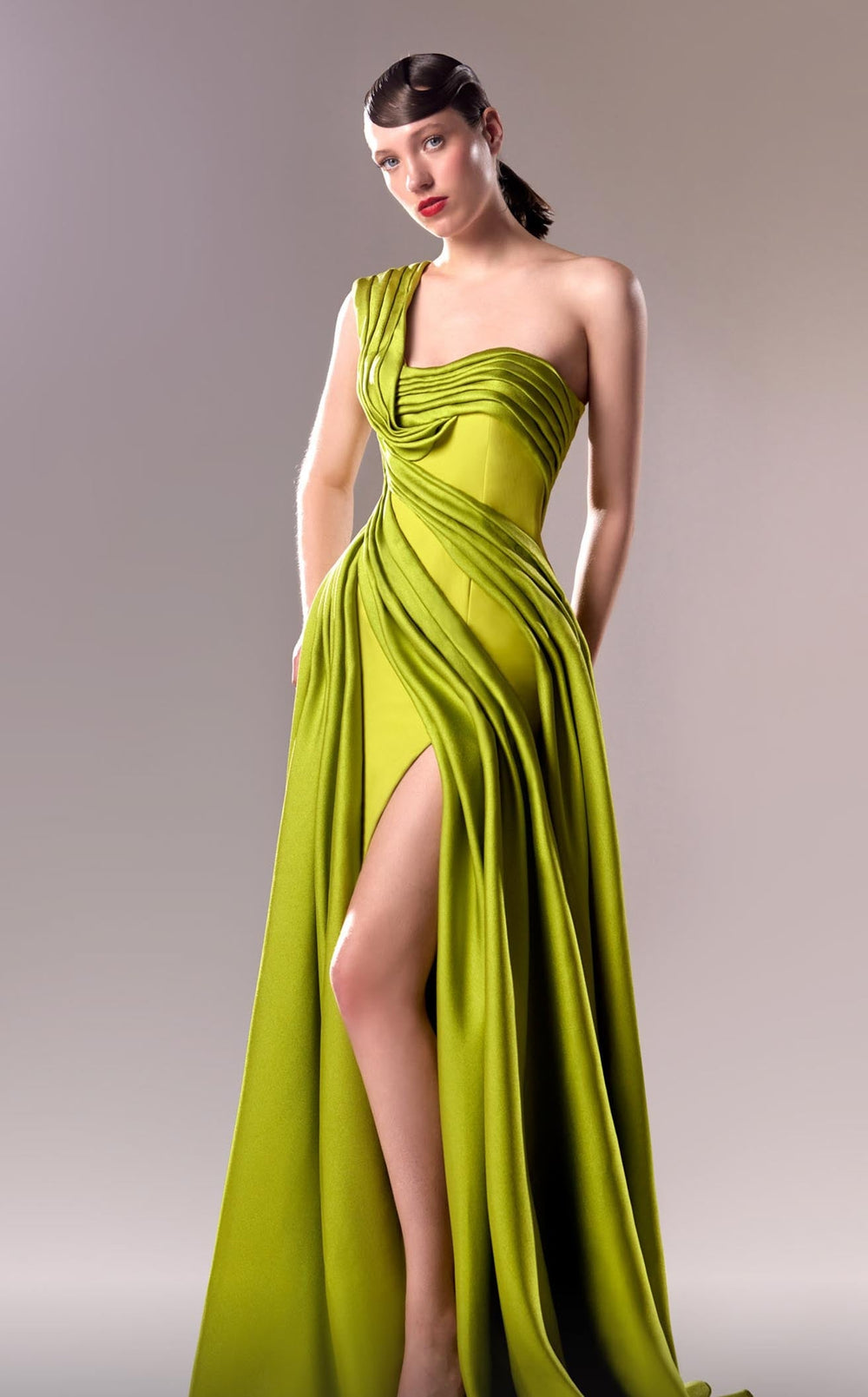 Exquisite MNM Couture G1606 Dress detail view - VOLAKK