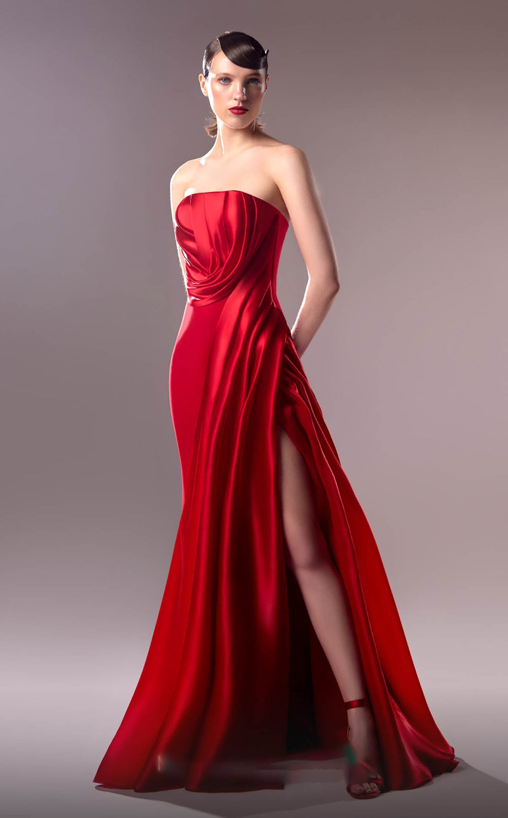 Exquisite MNM Couture G1610 Dress detail view - VOLAKK