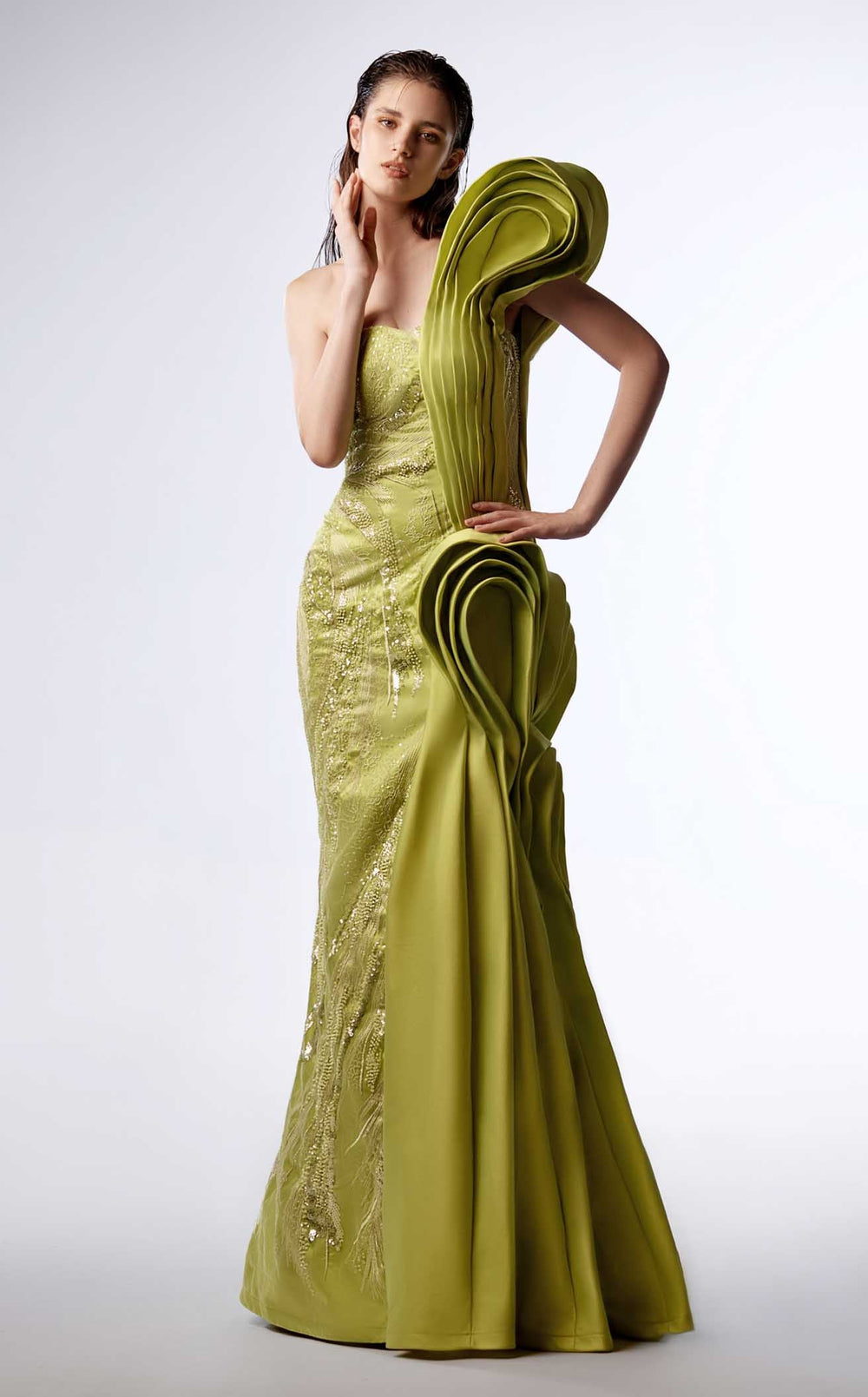MNM Couture G1712 Dress details - VOLAKK