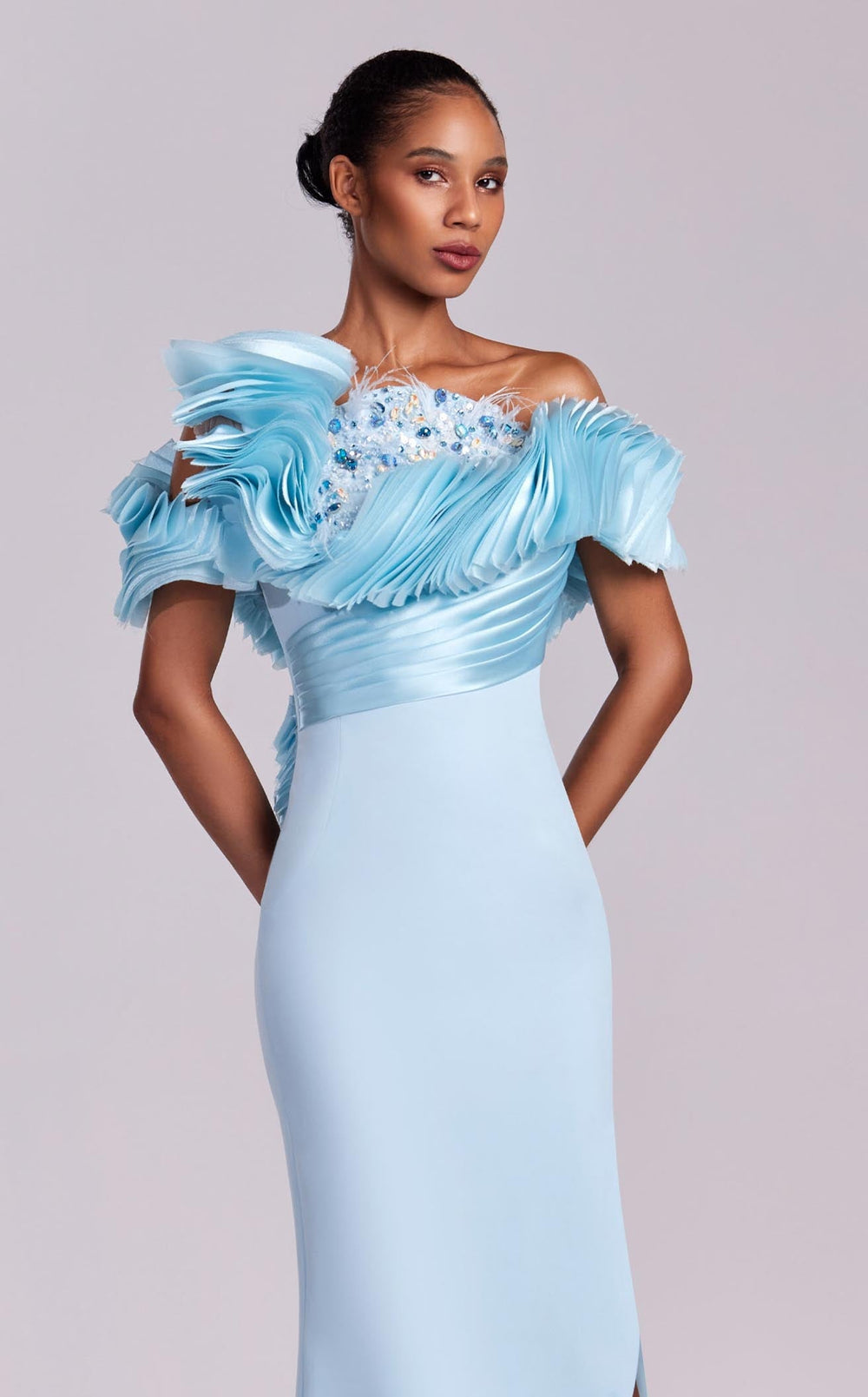 MNM Couture G1807 Dress details - VOLAKK