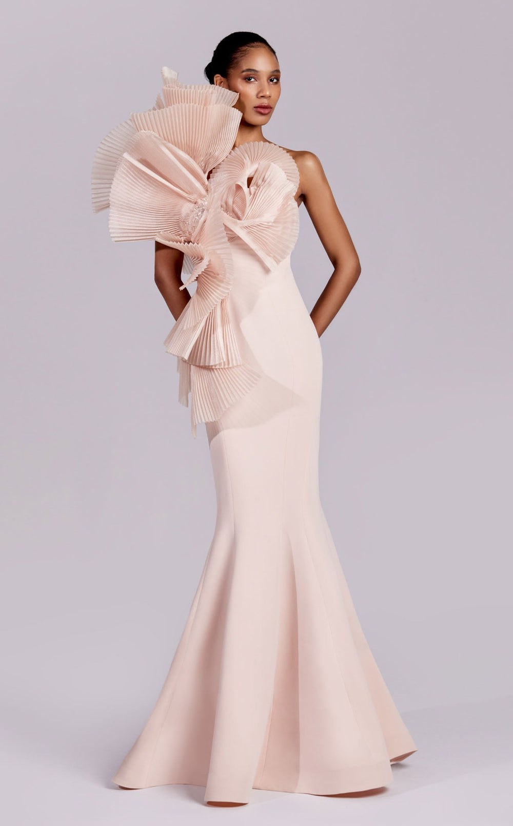 Exquisite MNM Couture G1827 Dress detail view - VOLAKK