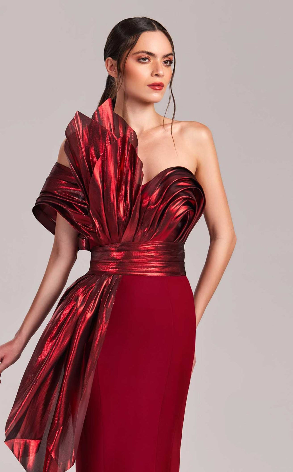 Exquisite MNM Couture G1832 Dress detail view - VOLAKK