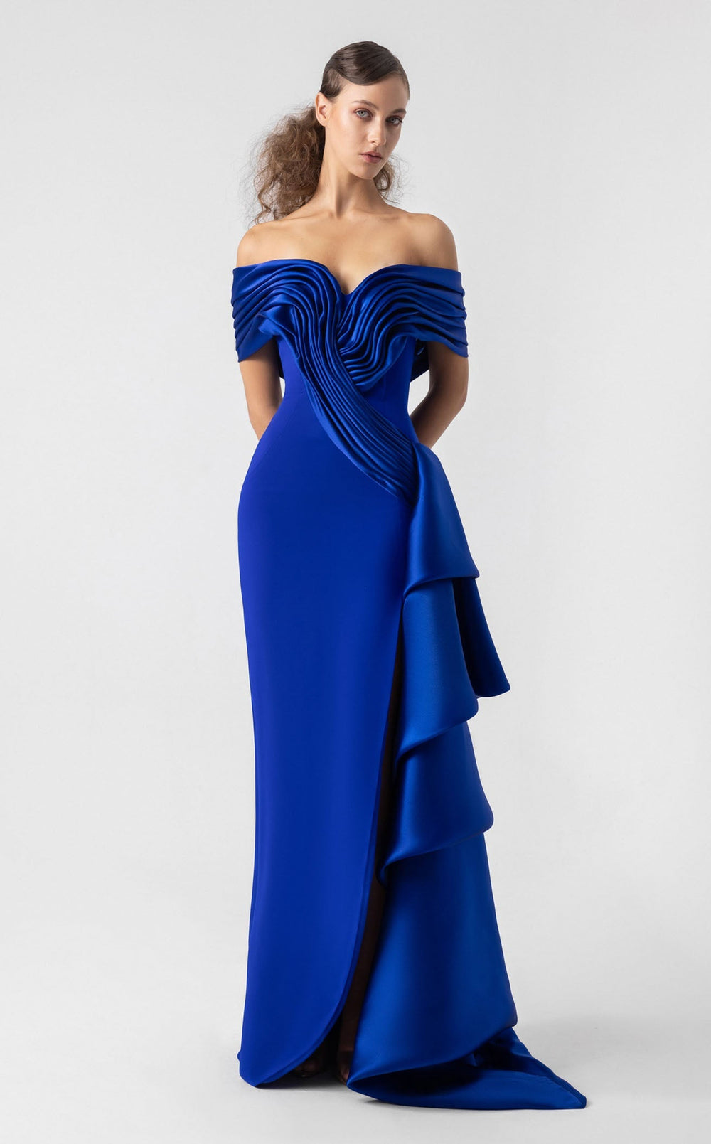 Exquisite MNM Couture G1905 Dress detail view - VOLAKK