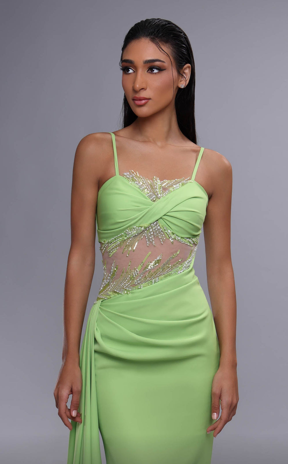 MNM Couture K4081 Dress details - VOLAKK