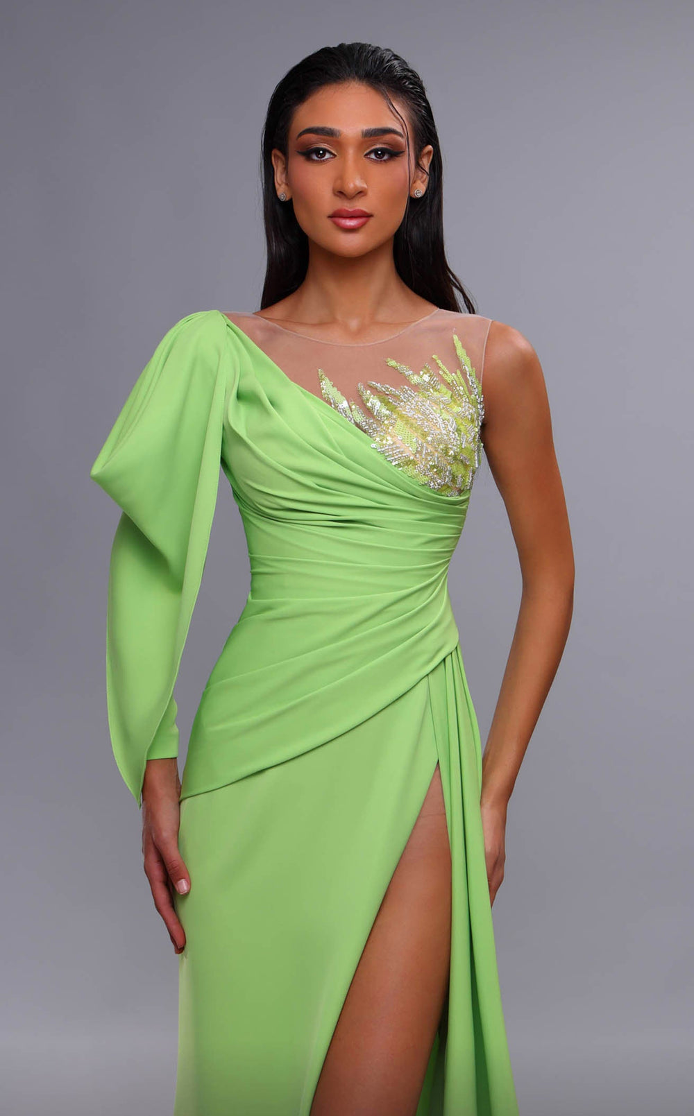 MNM Couture K4086 Dress details - VOLAKK