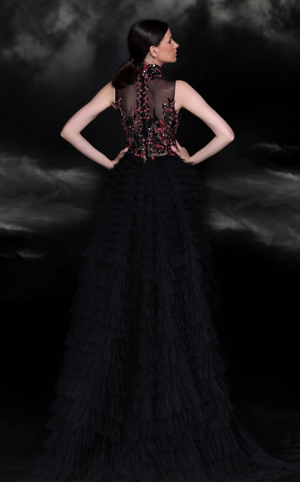 MNM Couture K4099CL Dress details - VOLAKK