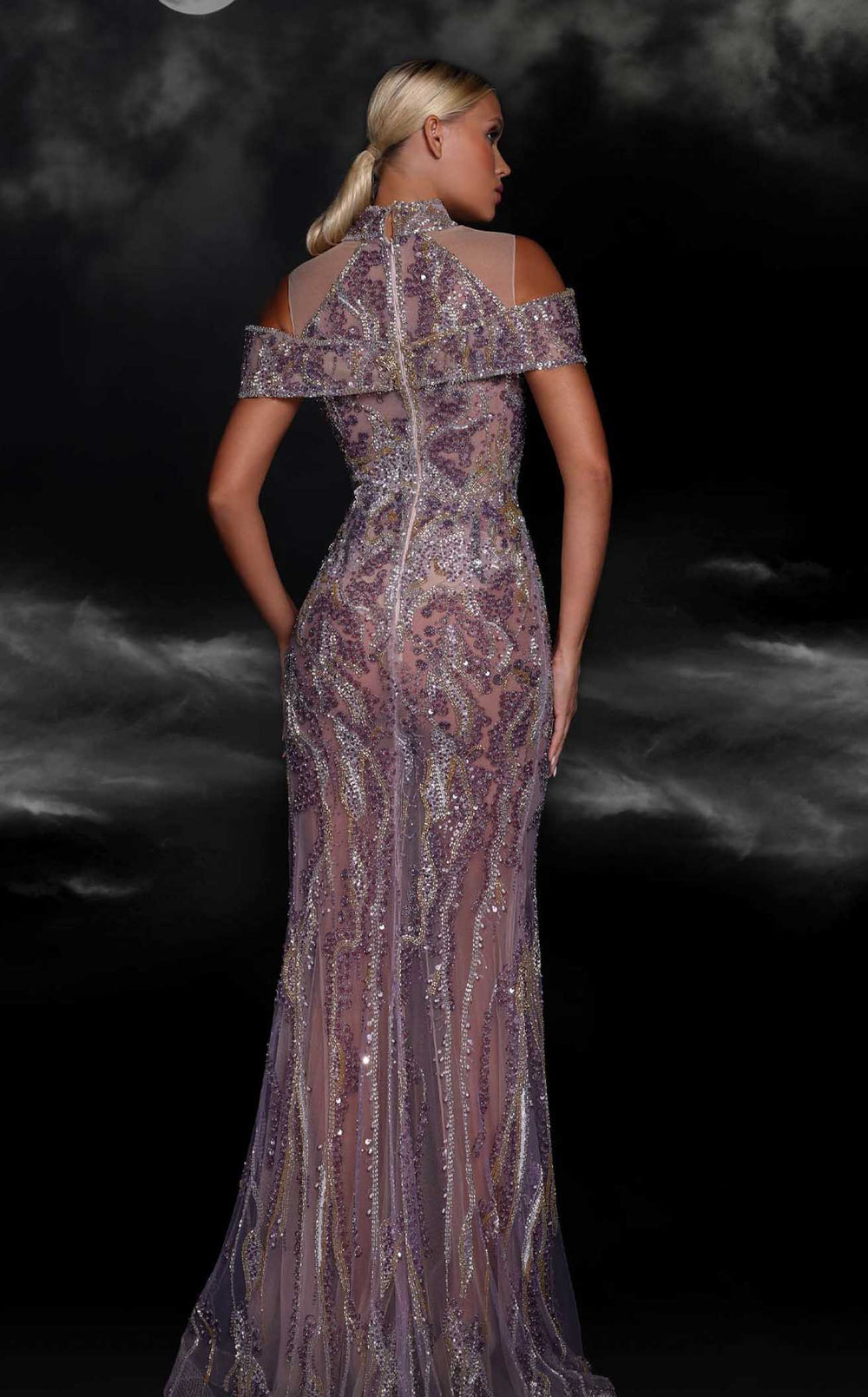 MNM Couture K4103 Dress details - VOLAKK