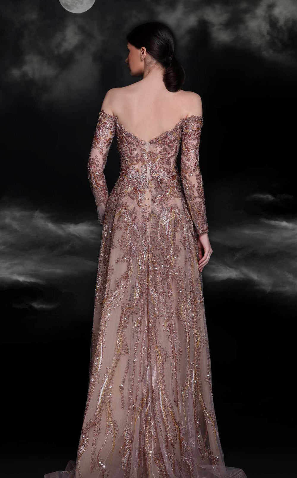 MNM Couture K4121 Dress details - VOLAKK