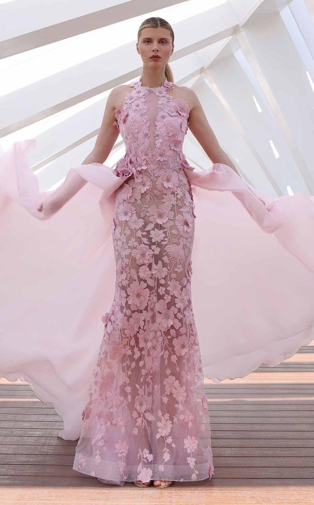 MNM Couture K4128 Dress details - VOLAKK
