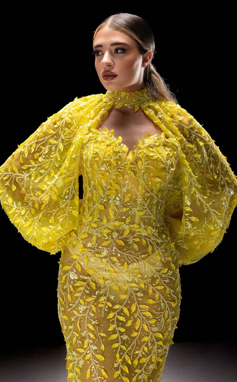 MNM Couture K4231 Dress details - VOLAKK