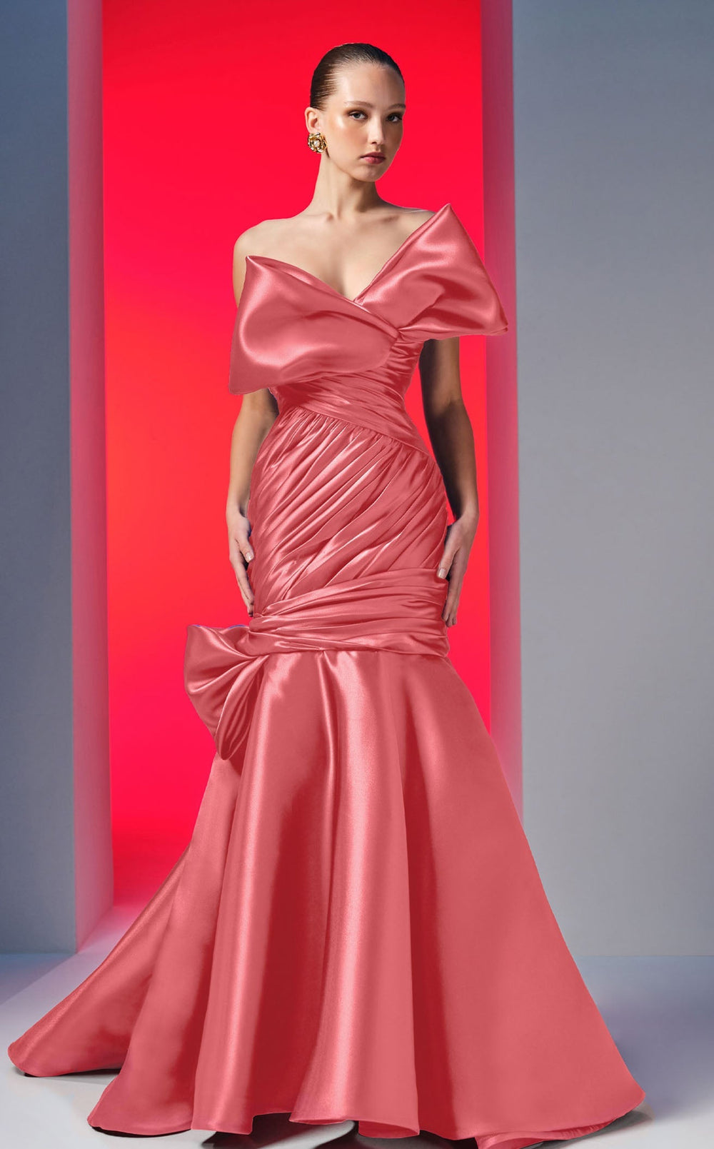 Exquisite MNM Couture N0611 Dress detail view - VOLAKK