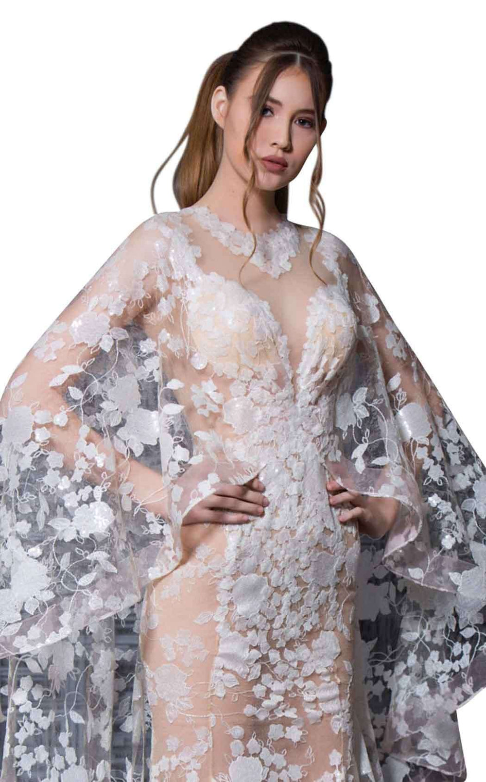 MNM Couture K3619 Dress details - VOLAKK
