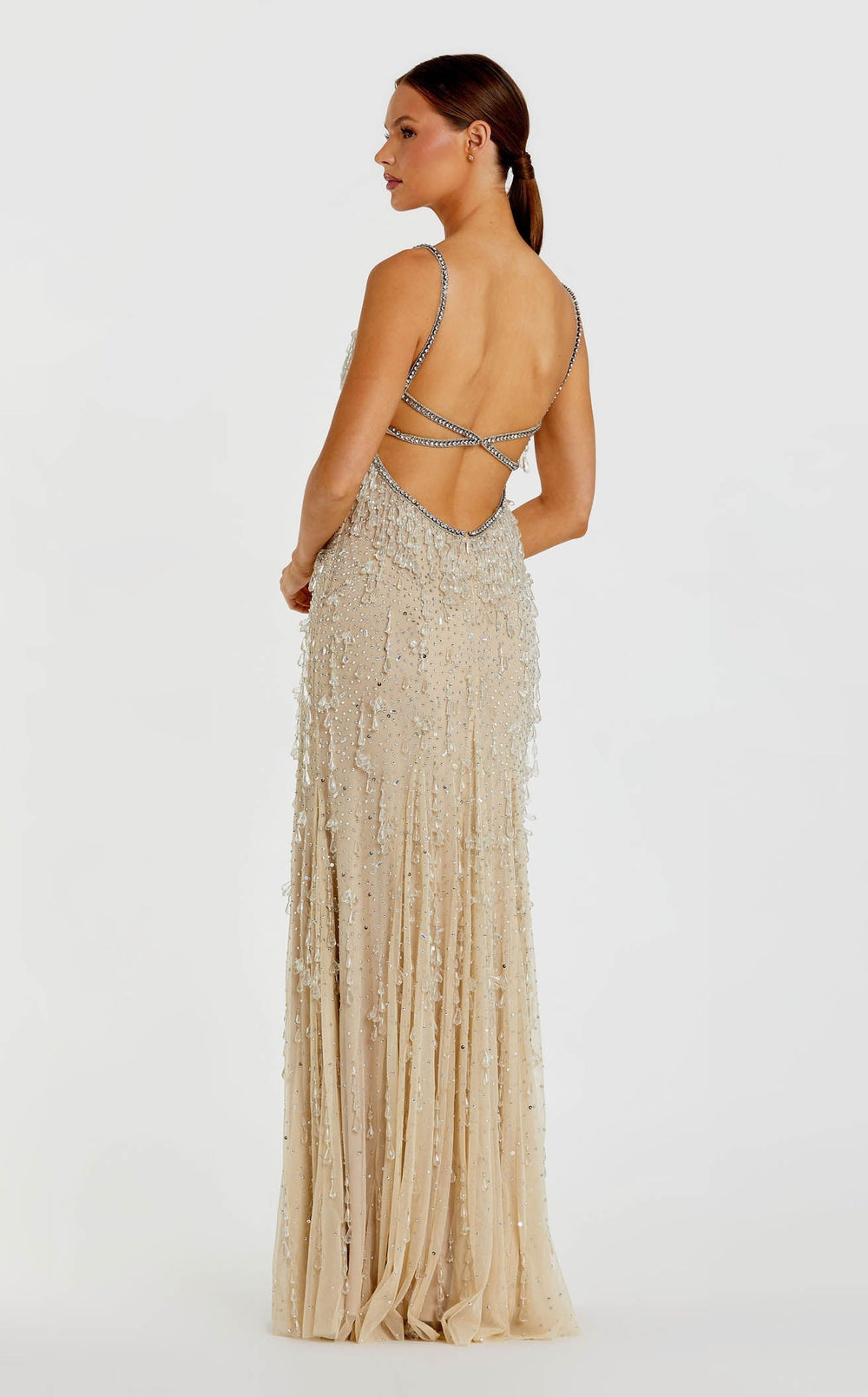 Exquisite Mac Duggal 10101 Dress detail view - VOLAKK