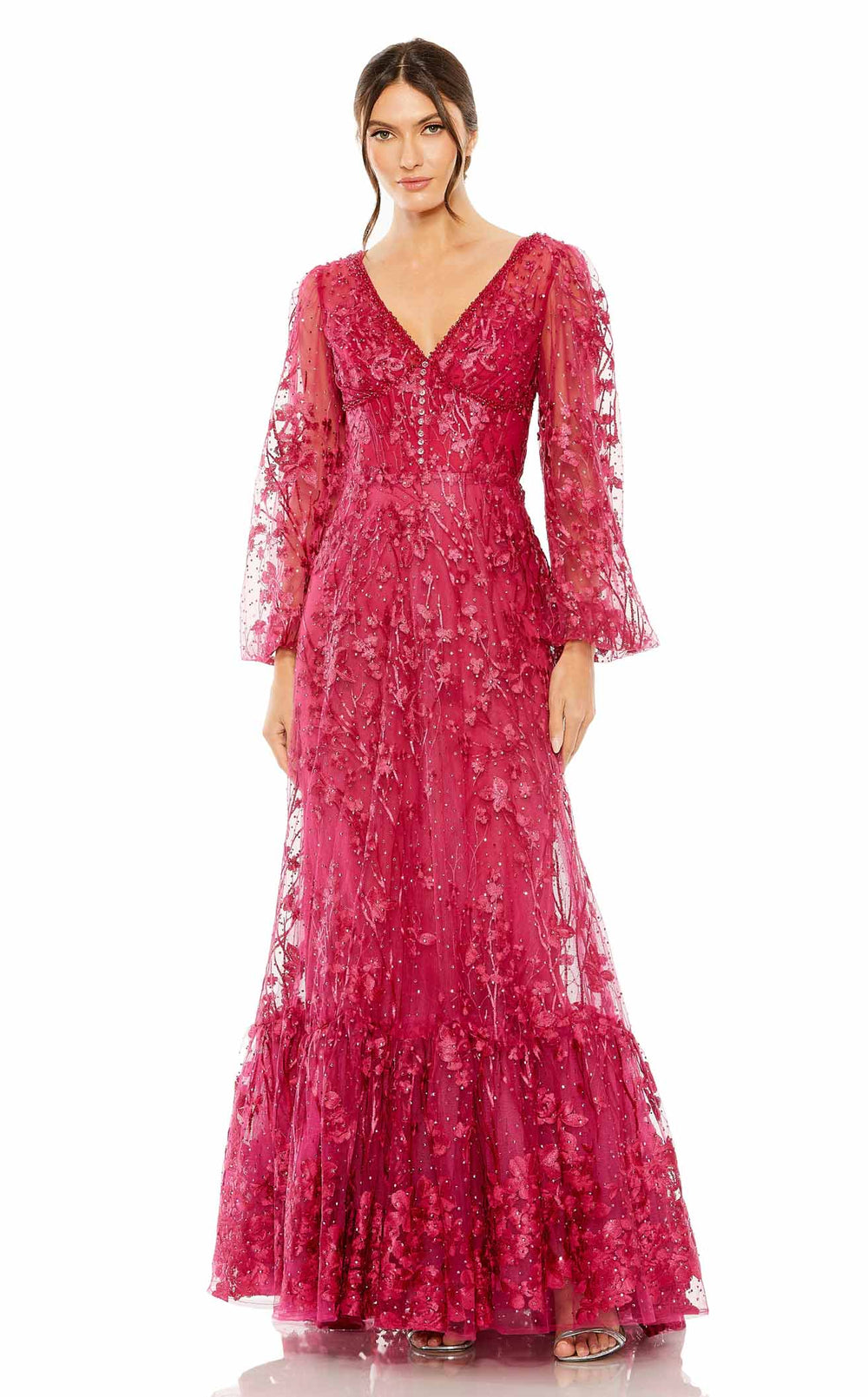 Exquisite Mac Duggal 20430 Dress detail view - VOLAKK
