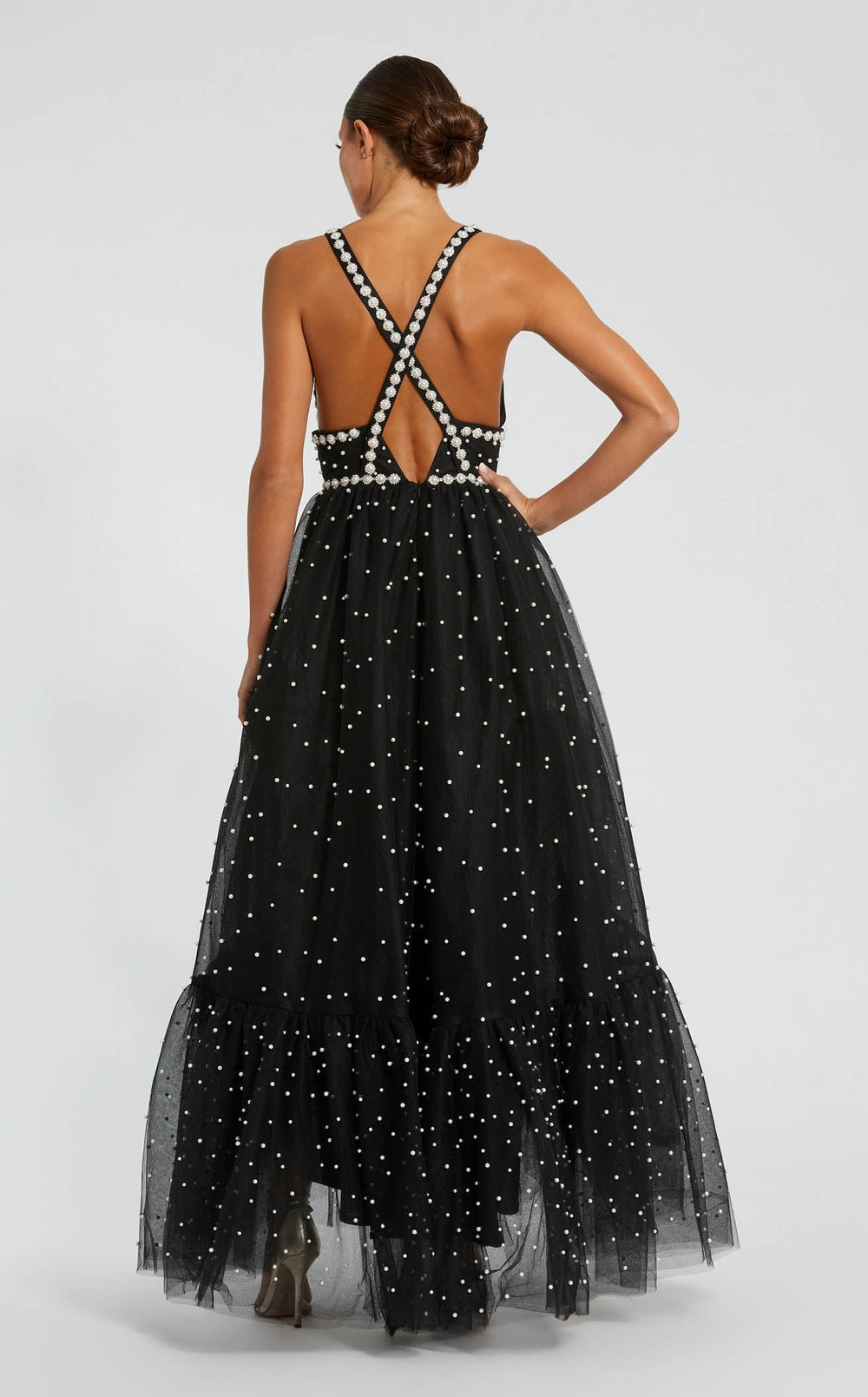 Exquisite Mac Duggal 20747 Dress detail view - VOLAKK