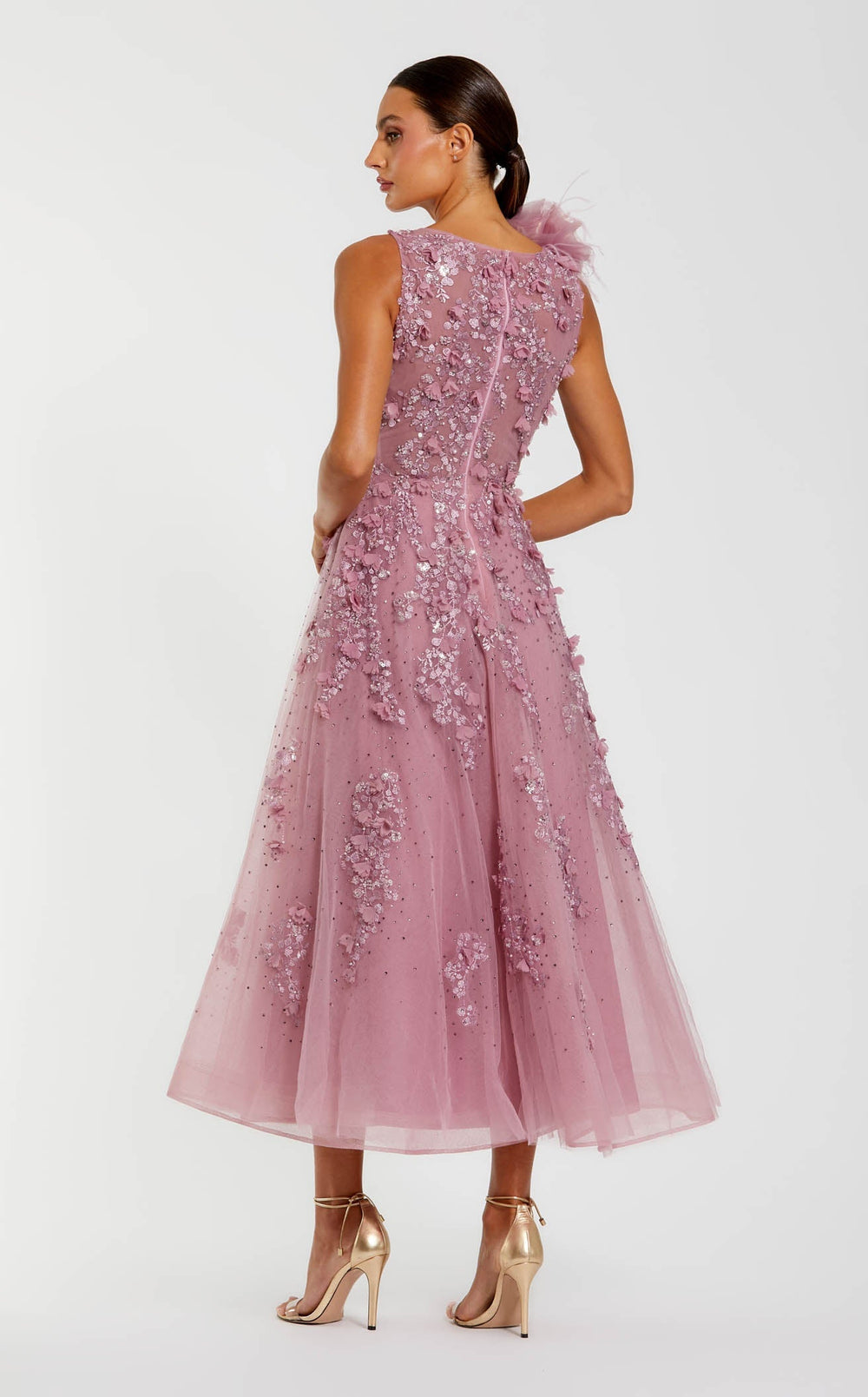 Exquisite Mac Duggal 21091 Dress detail view - VOLAKK