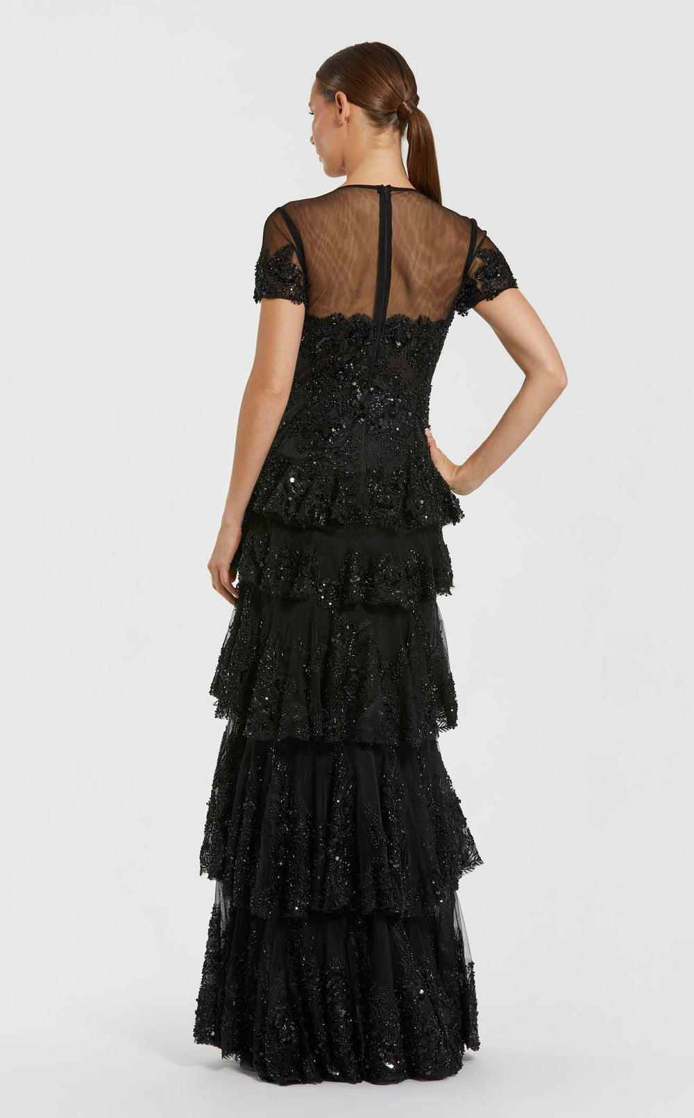Exquisite Mac Duggal 21097 Dress detail view - VOLAKK