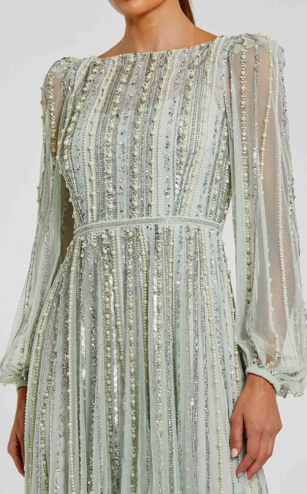 Exquisite Mac Duggal 94081 Dress detail view - VOLAKK