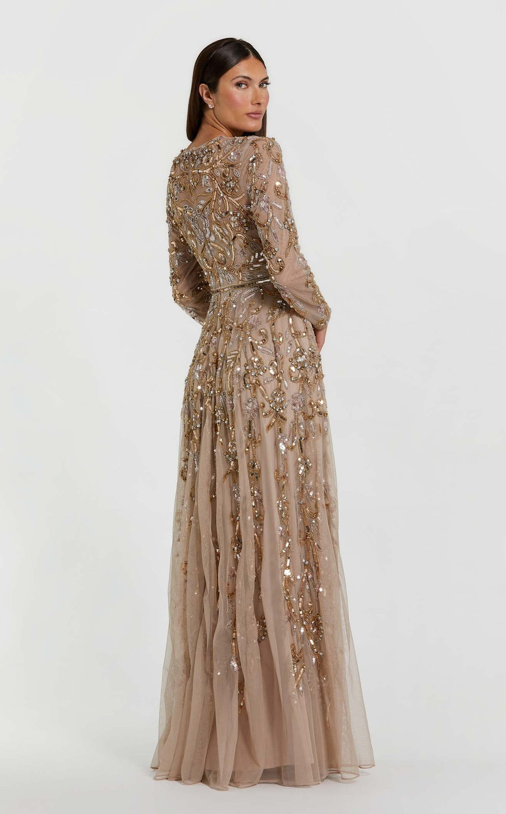 Exquisite Mac Duggal 94213 Dress detail view - VOLAKK