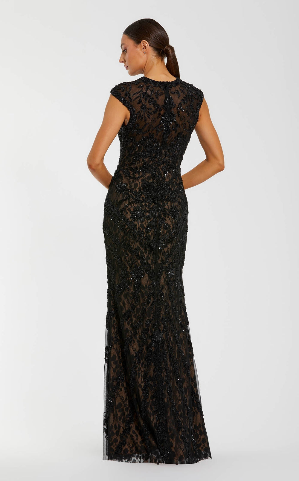 Exquisite Mac Duggal 94276 Dress detail view - VOLAKK