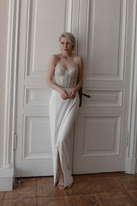Sparkly Wedding Dress Madonna view 2