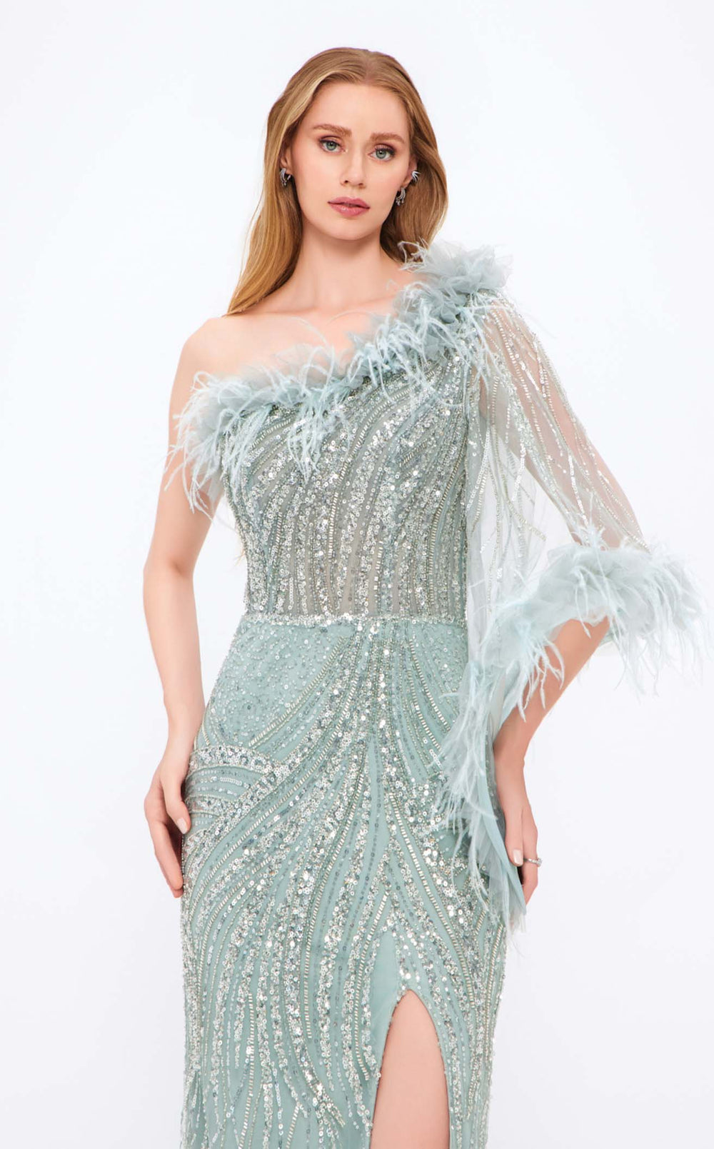 Exquisite Mambo Couture 928MG818 Dress detail view - VOLAKK