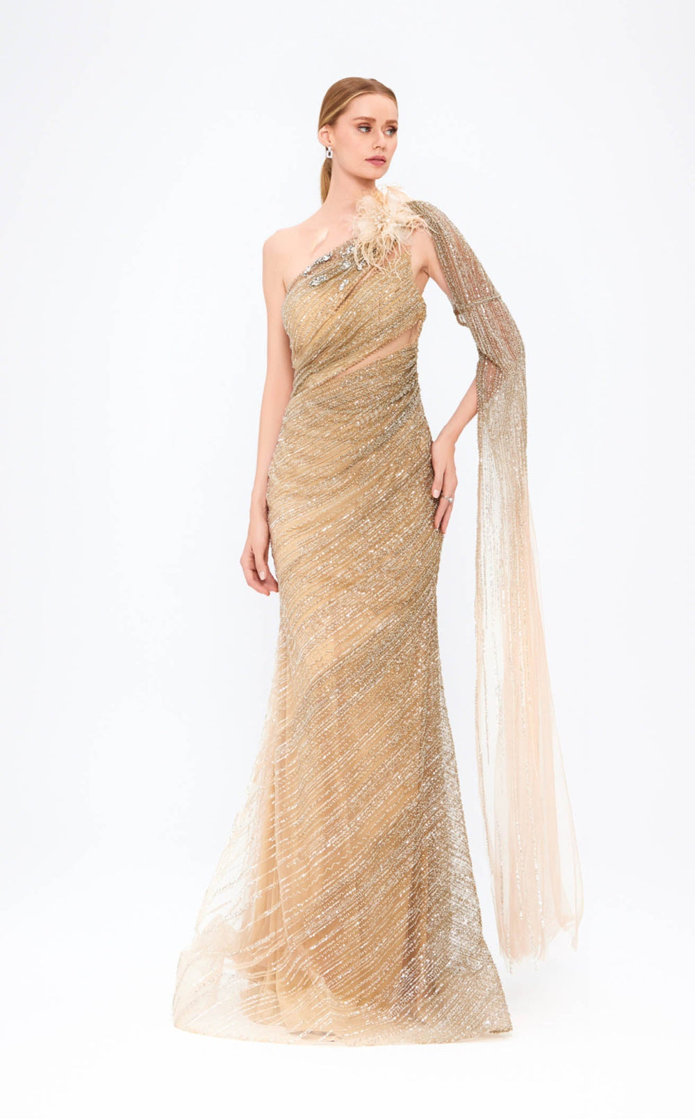 Exquisite Mambo Couture 933MG302 Dress detail view - VOLAKK