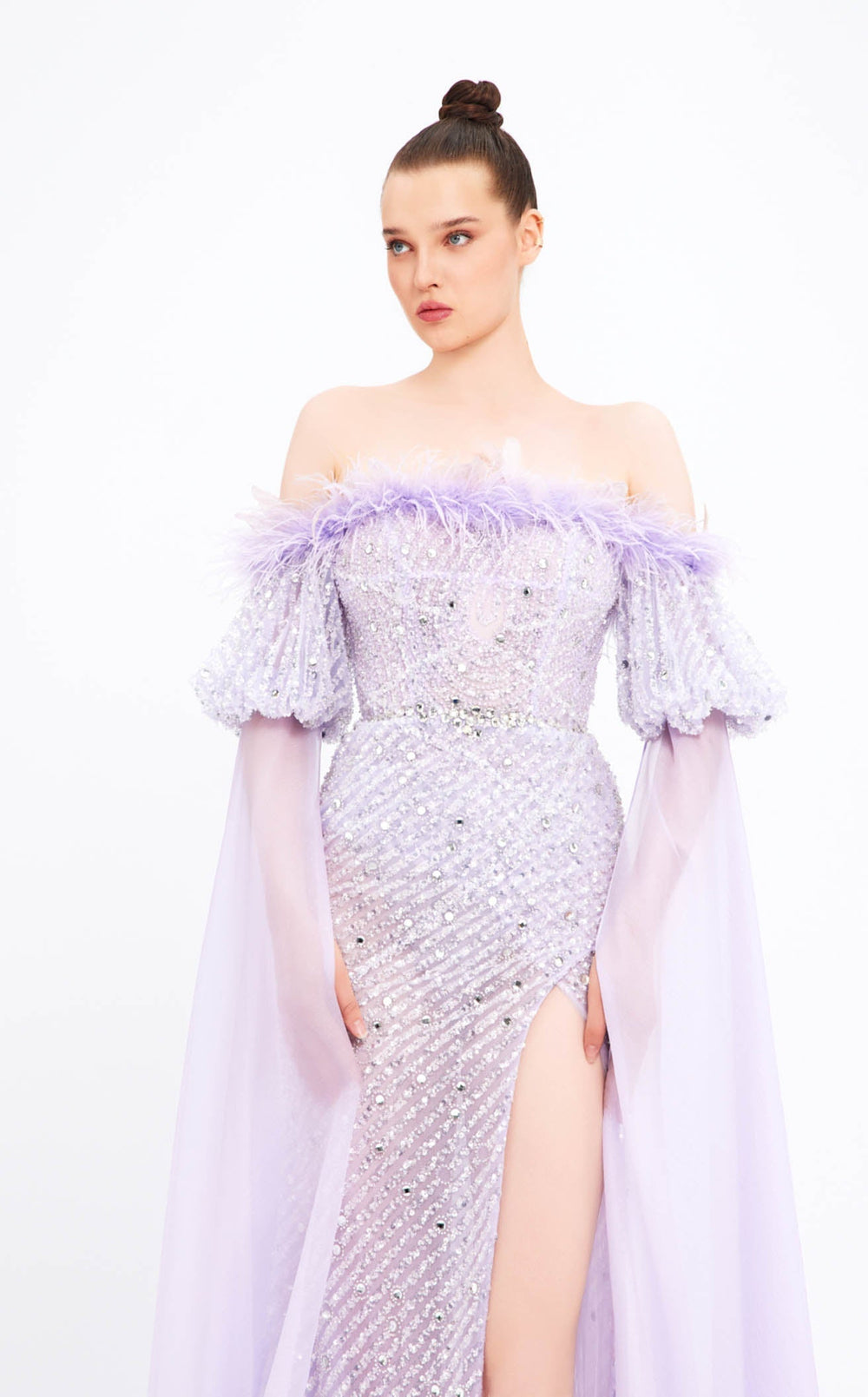 Exquisite Mambo Couture 933MG303 Dress detail view - VOLAKK