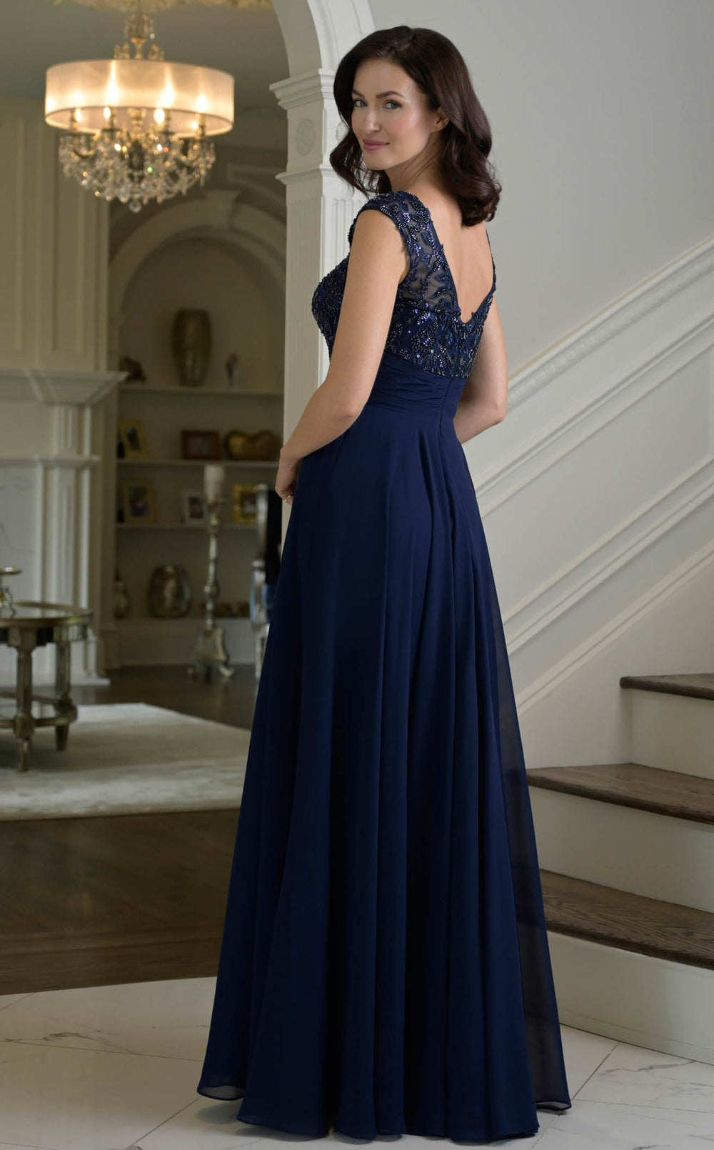 Exquisite Marsoni M335 Dress detail view - VOLAKK