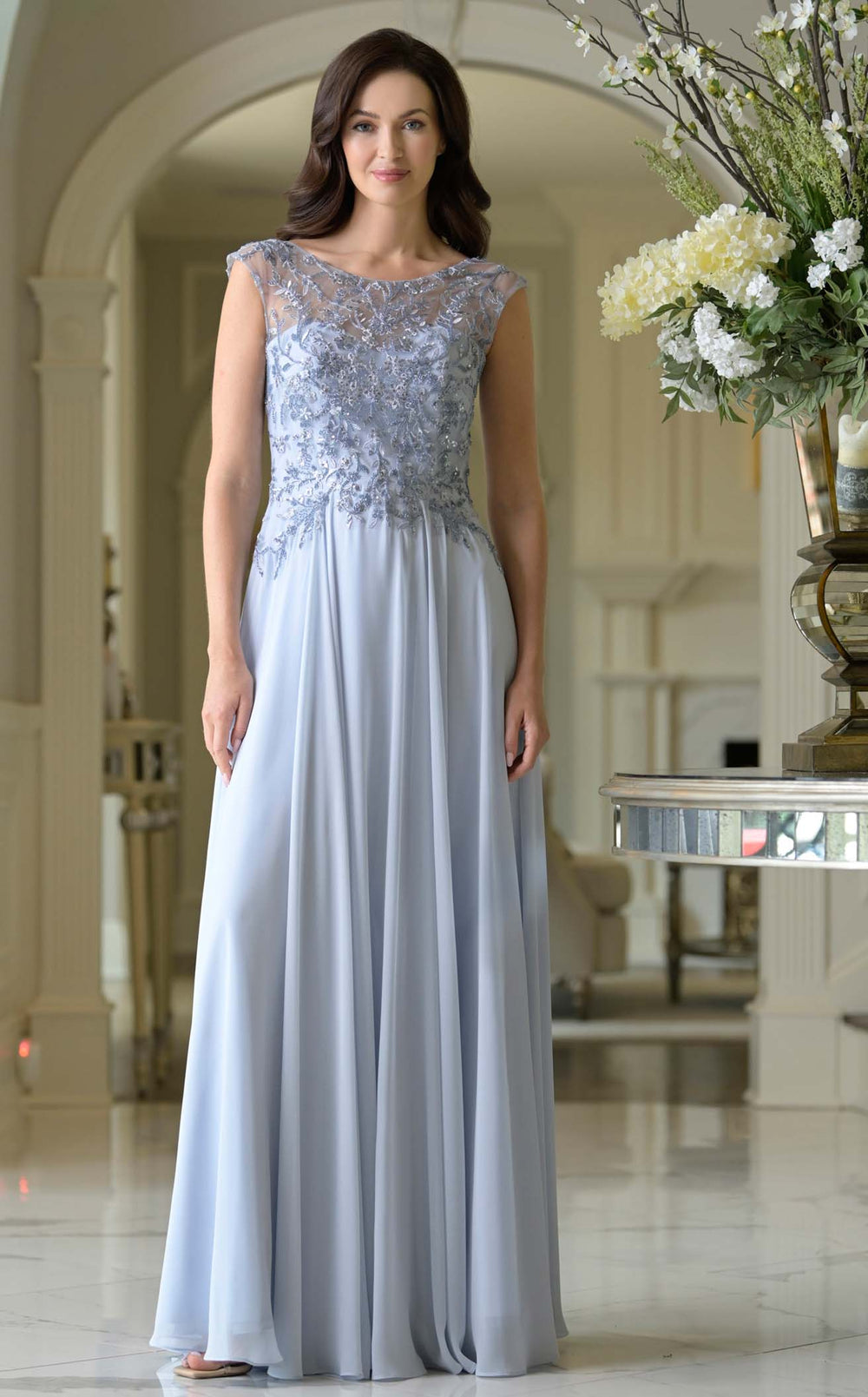 Exquisite Marsoni M340 Dress detail view - VOLAKK