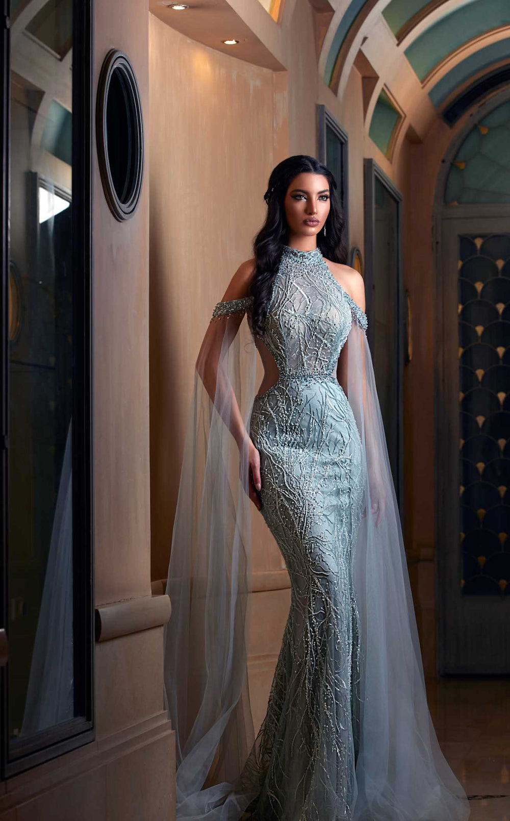 Modessa Couture M20279 Dress details - VOLAKK