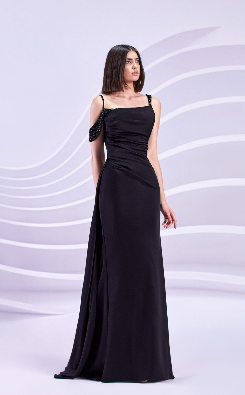 Exquisite Modessa Couture M20308 Dress detail view - VOLAKK