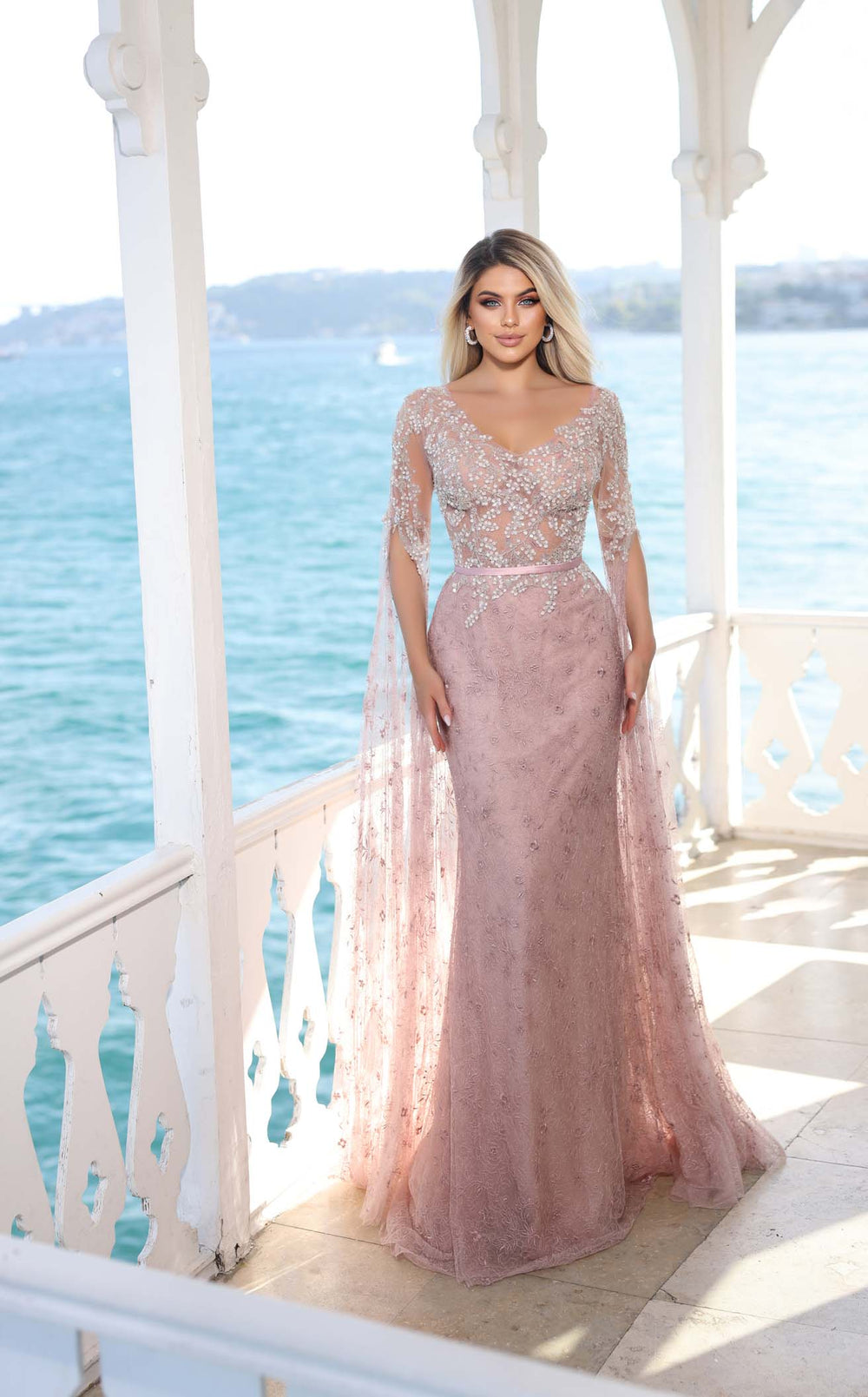 Modessa Couture M20363 Dress details - VOLAKK