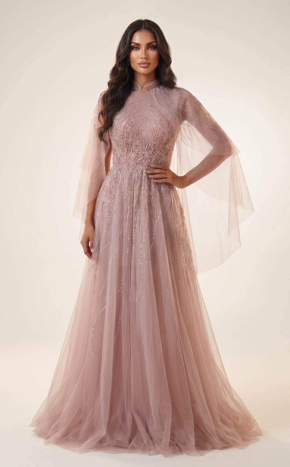 Modessa Couture M26708 Dress details - VOLAKK
