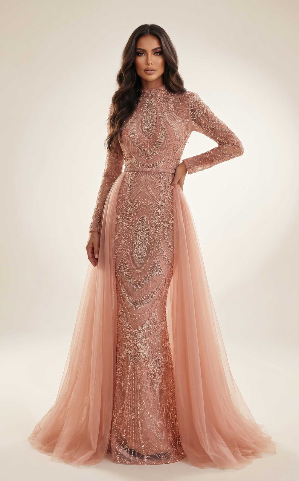 Modessa Couture M26713 Dress details - VOLAKK