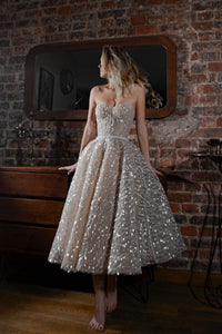 Sequin Wedding & Evening Dress Monro view 5