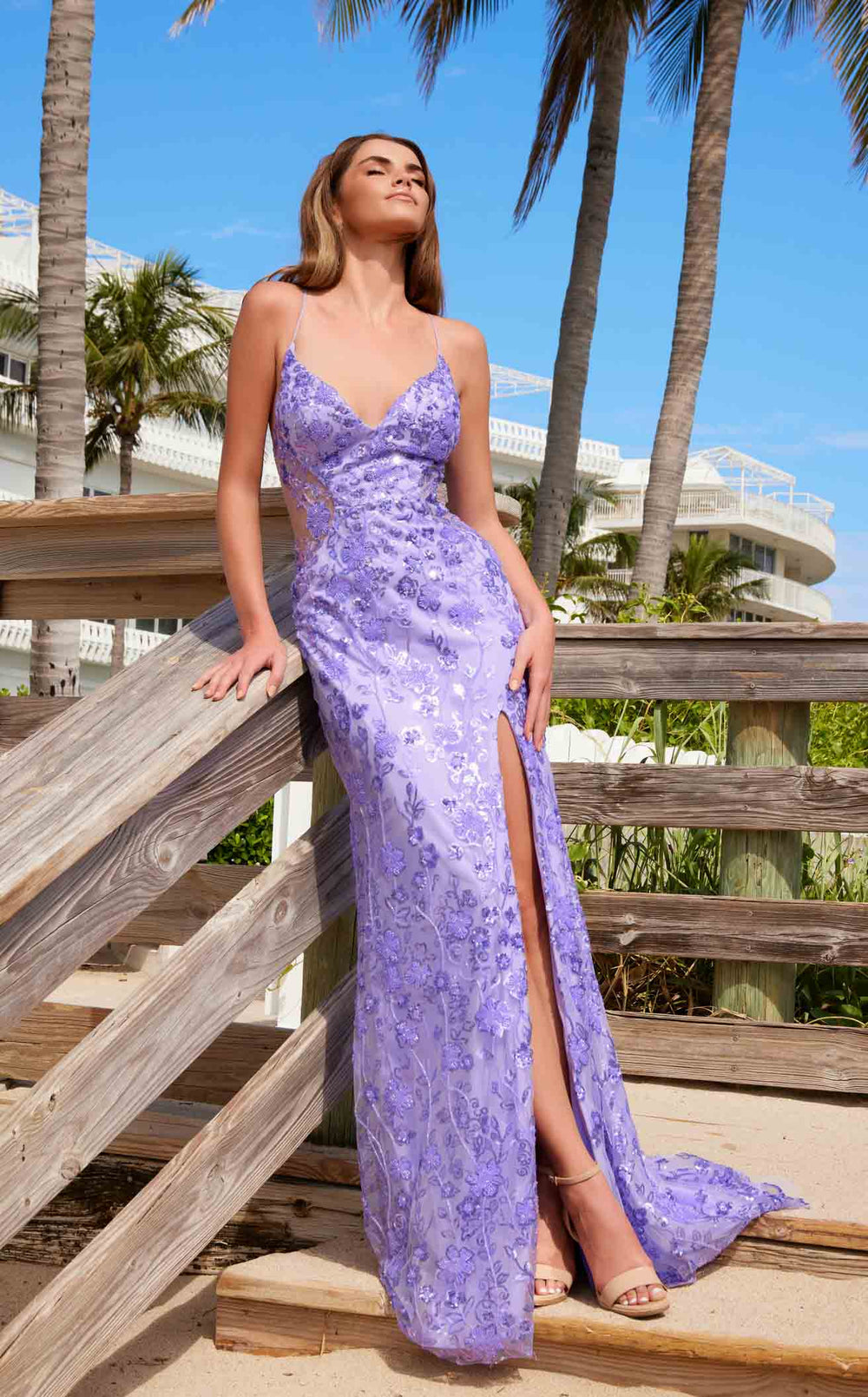 Exquisite Nox Anabel E1710 Dress detail view - VOLAKK