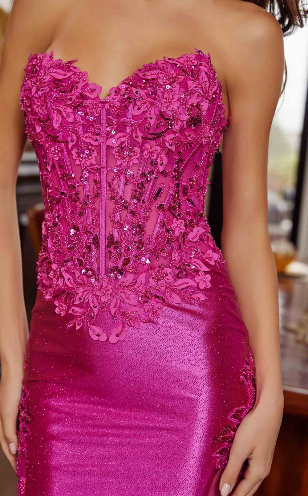 Exquisite Nox Anabel E1894 Dress detail view - VOLAKK